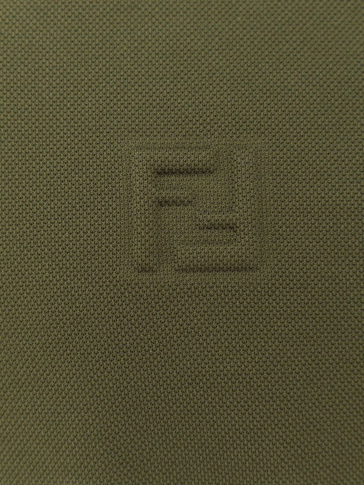 Polo shirt with FF embossed logo