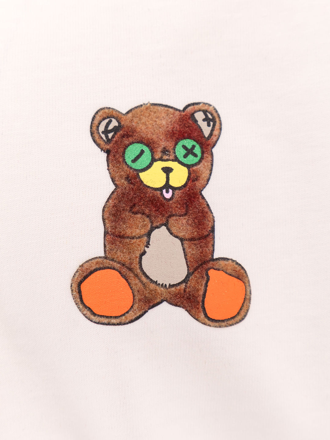 Cotton t-shirt with iconic frontal Bear