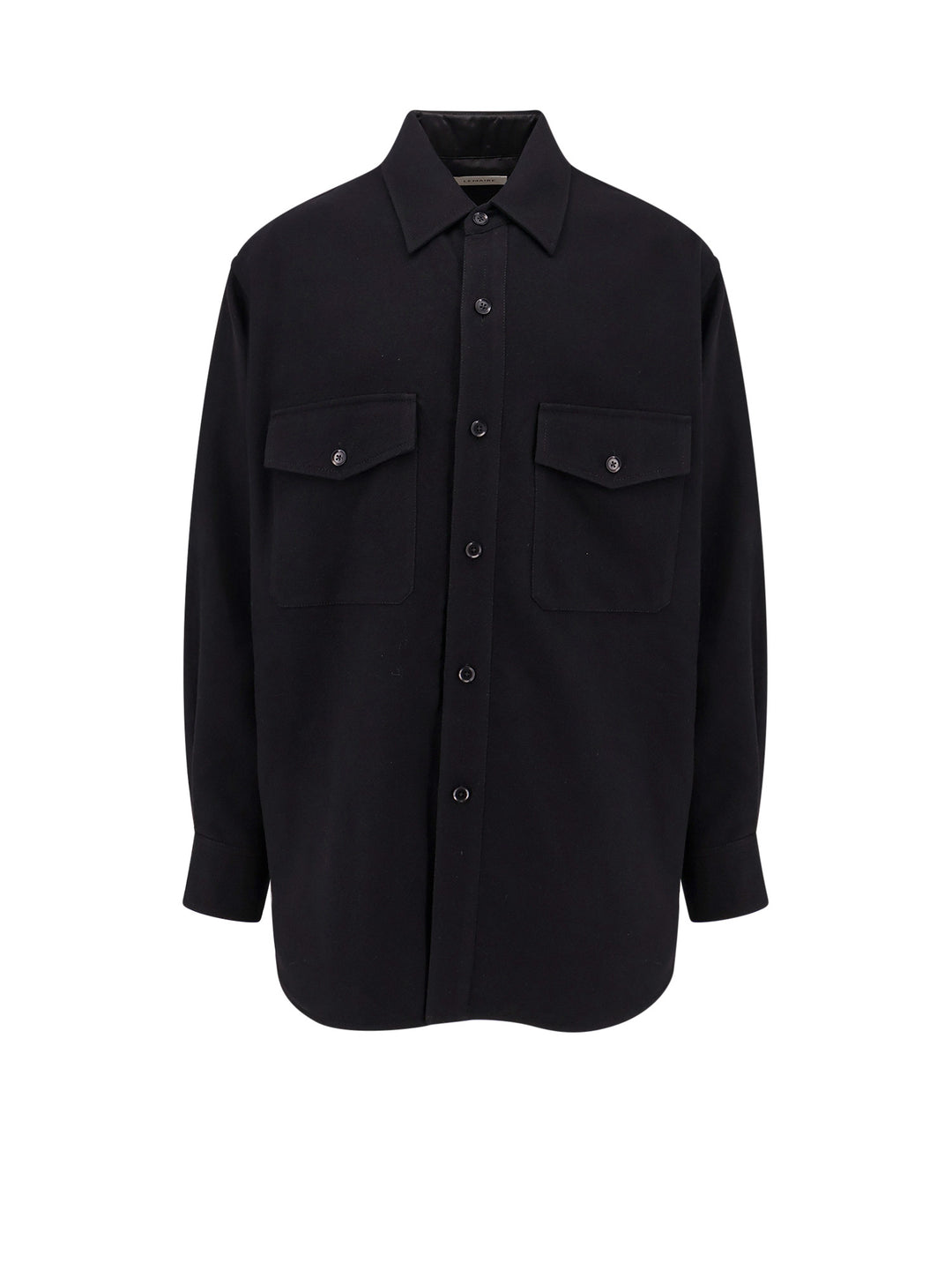 Wool oversize shirt