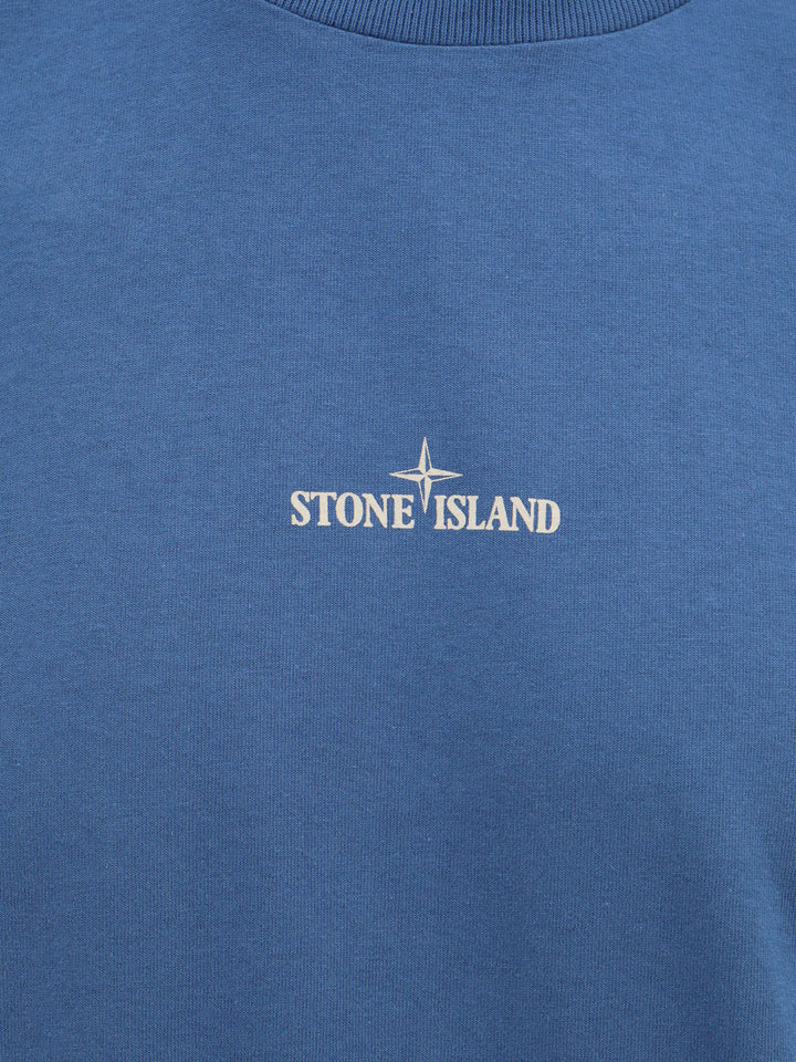 Cotton t-shirt with frontal logo