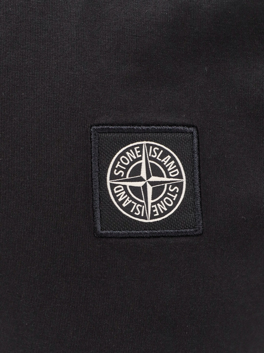 Cotton t-shirt with logo patch