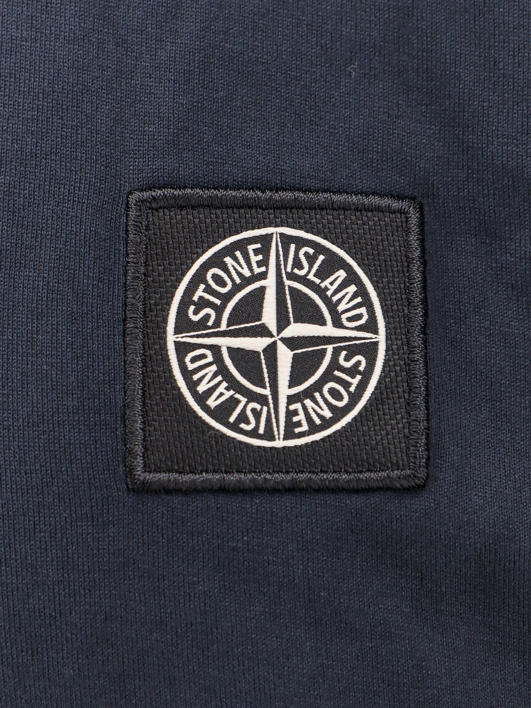 Cotton t-shirt with logo patch