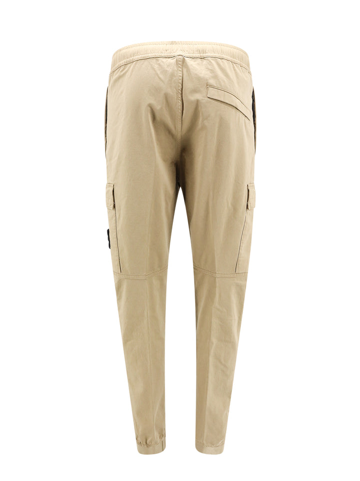 Cargo cotton blend trouser