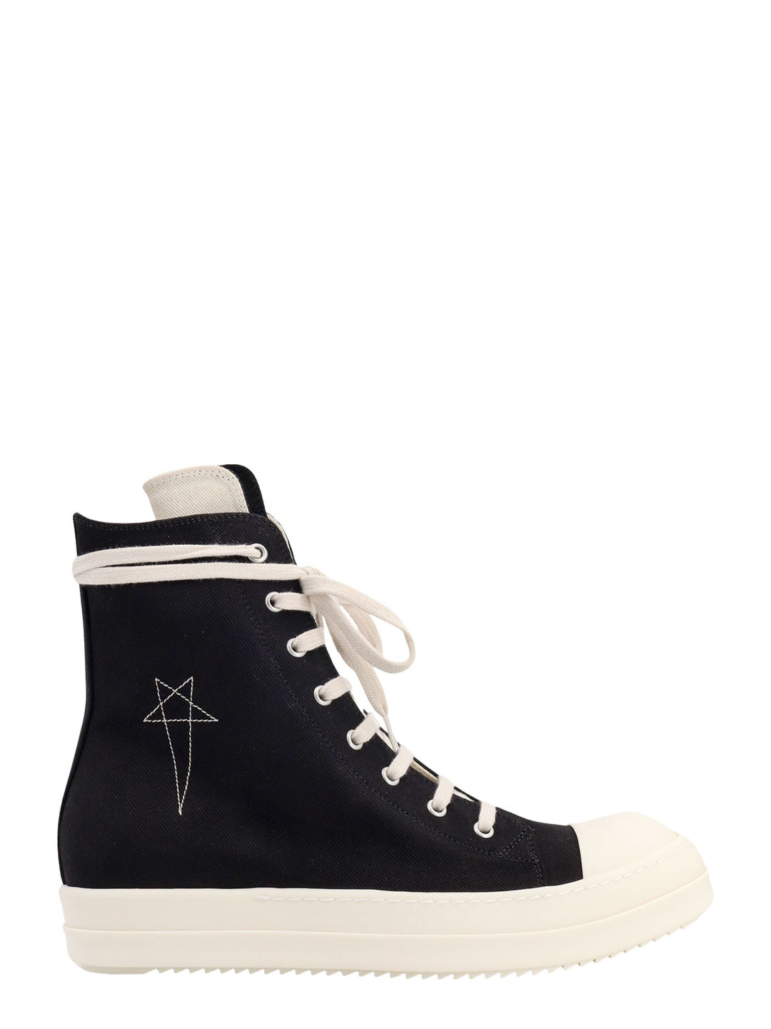 Canvas sneakers with embroidered logo