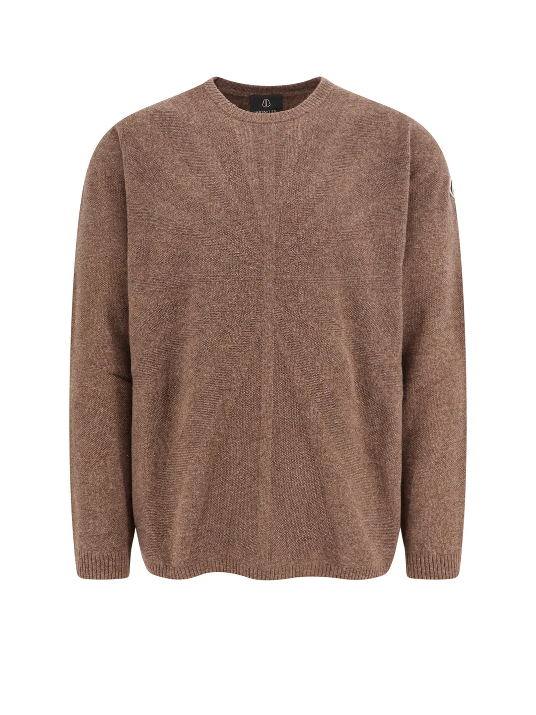 Jumbo virgin wool and cashmere sweater