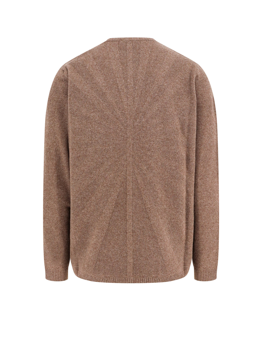 Jumbo virgin wool and cashmere sweater