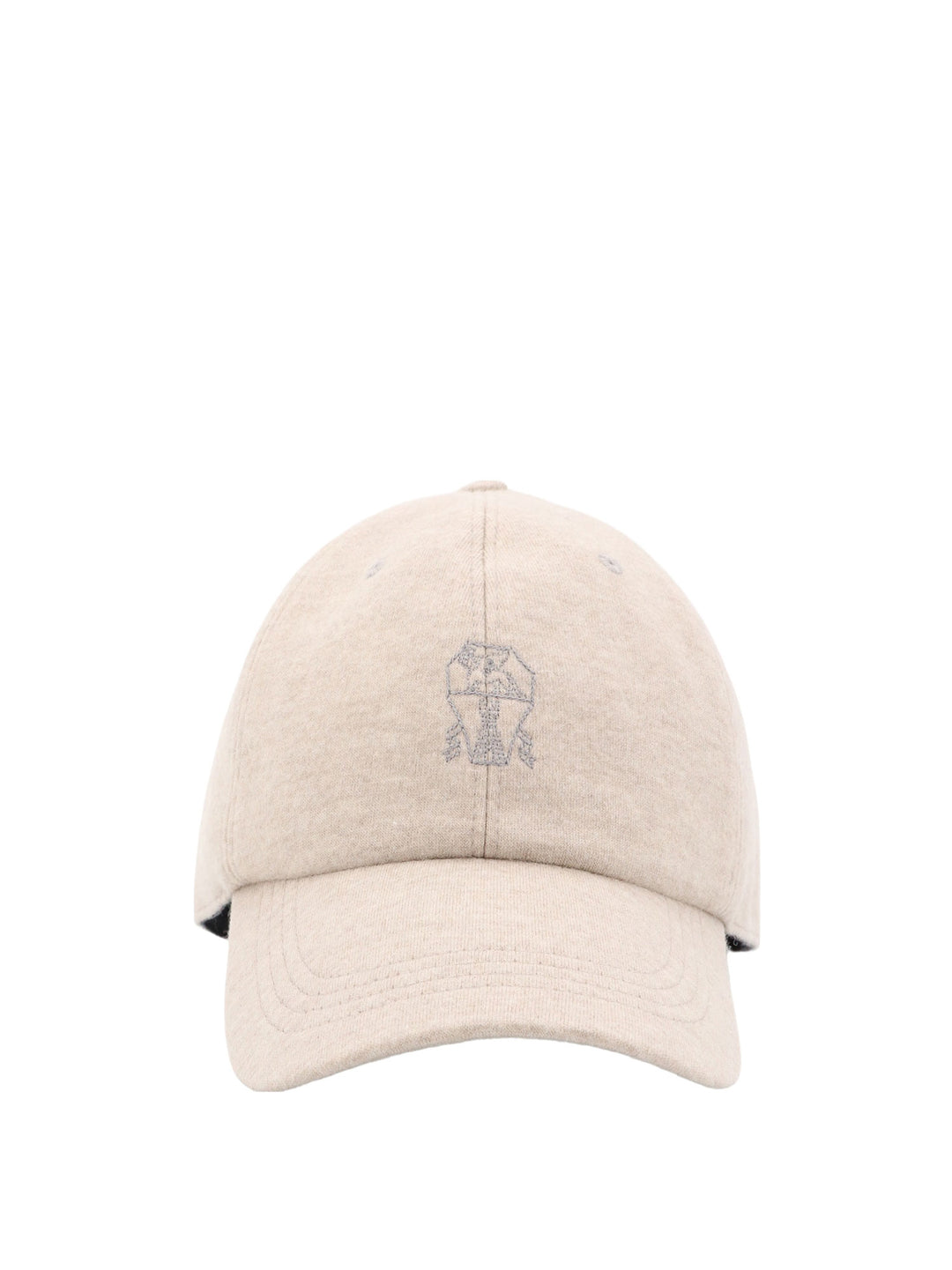 Peaked cashmere hat