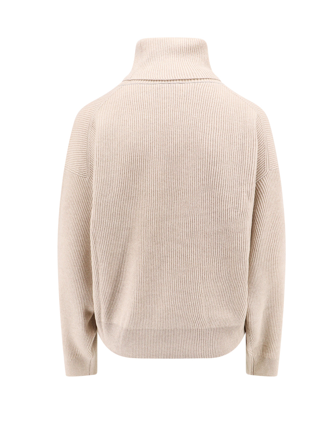 Virgin wool, cashmere and silk sweater