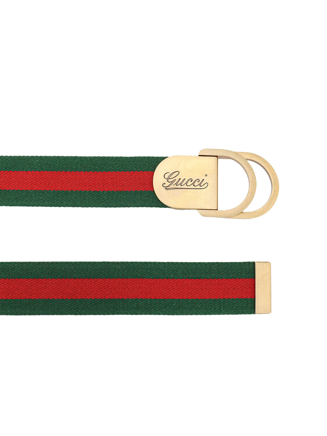 Web Belt with Gucci metal buckle