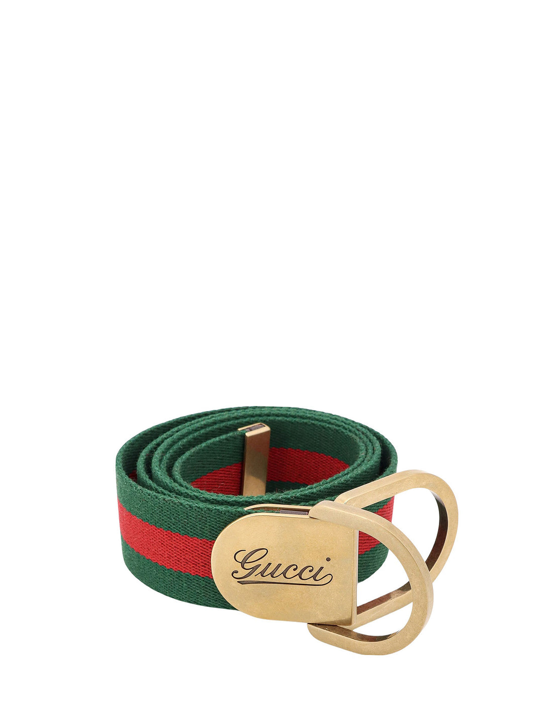 Web Belt with Gucci metal buckle