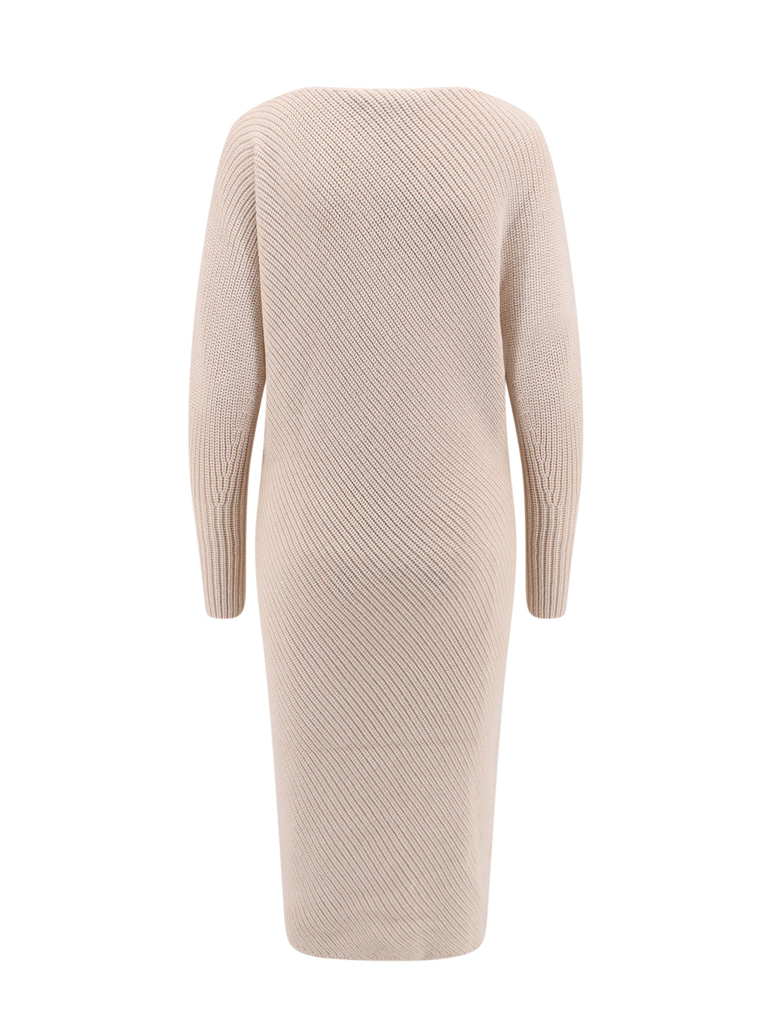 Ribbed wool dress