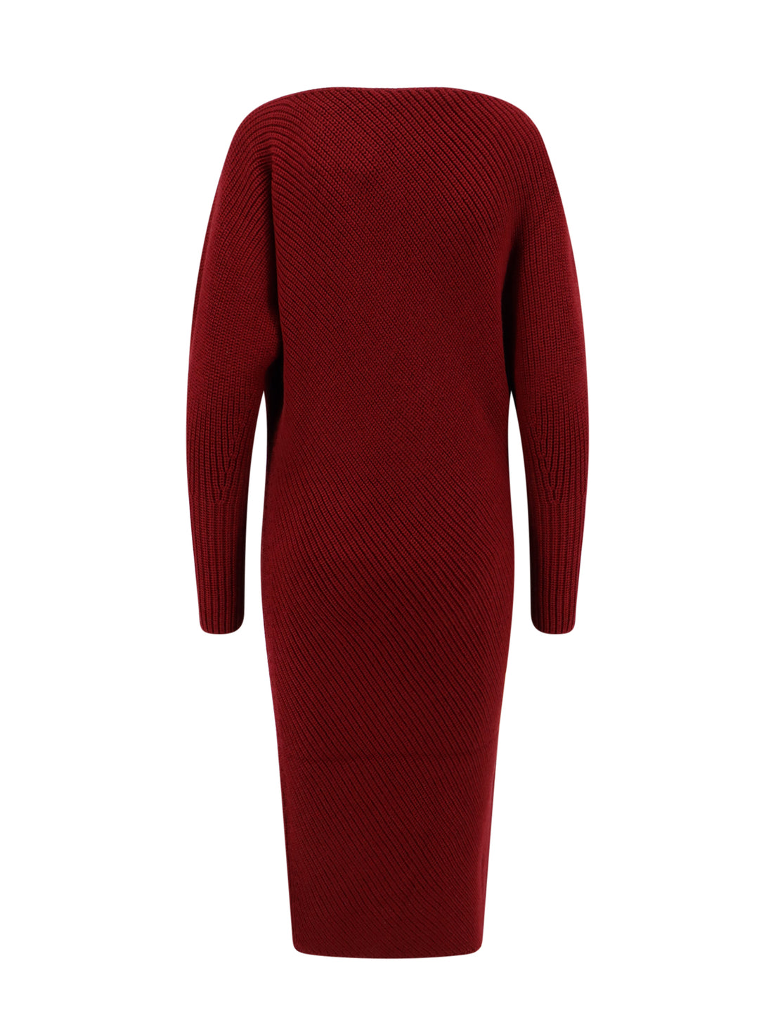 Ribbed wool dress