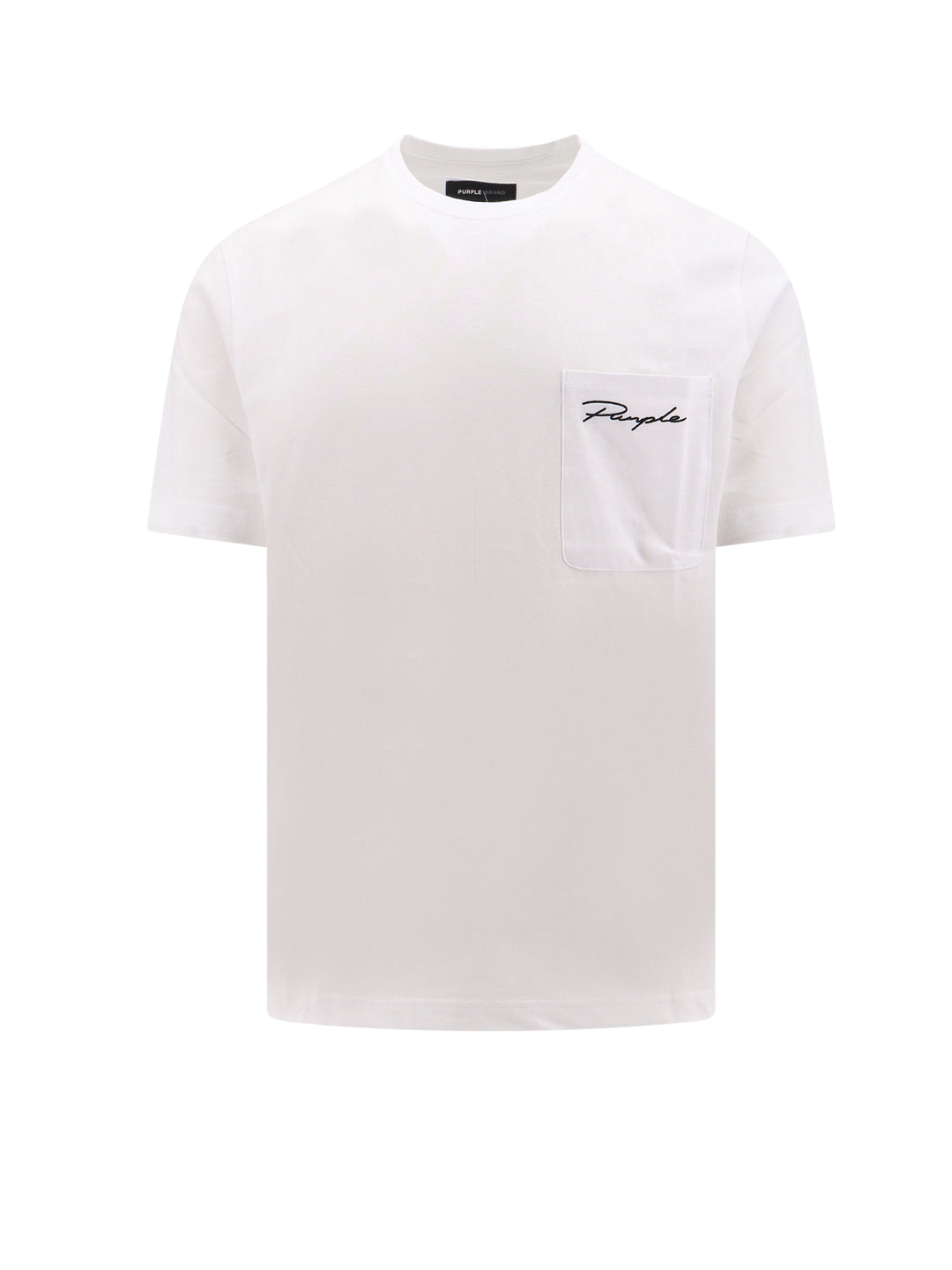 Cotton t-shirt with embroidered logo