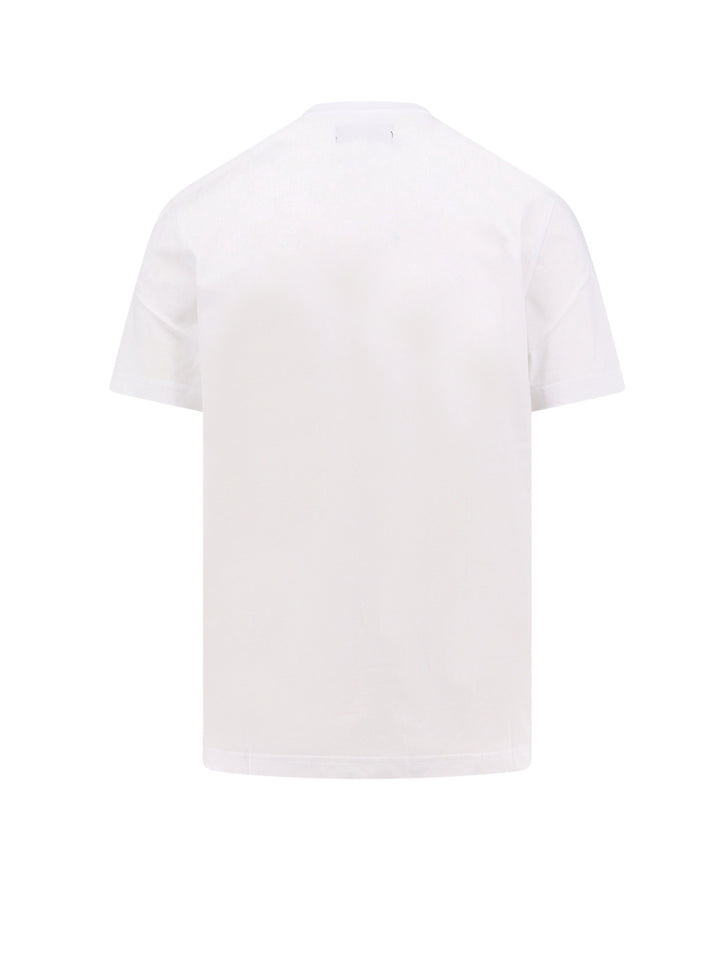 Cotton t-shirt with embroidered logo