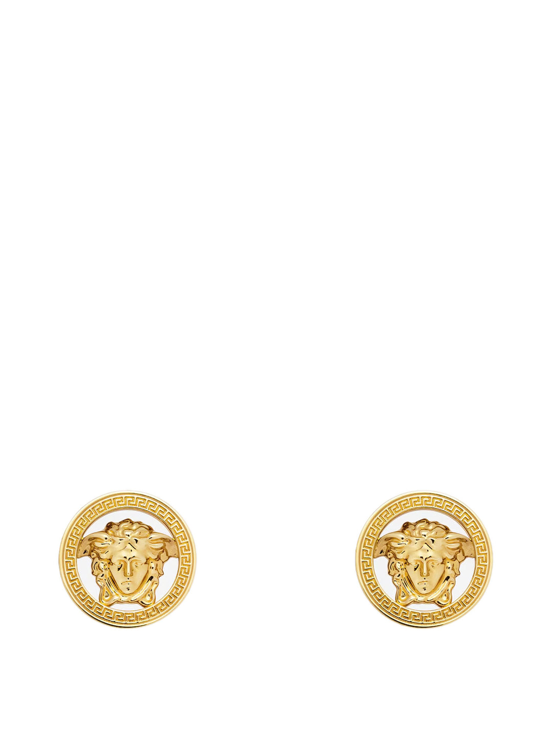 Medusa Gold metal earrings