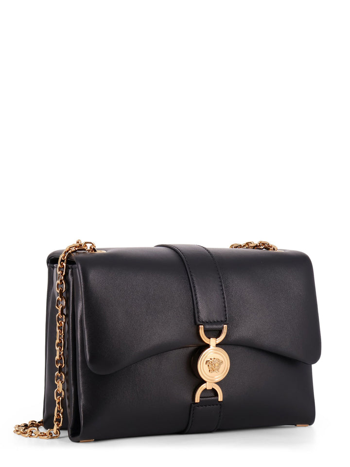 Leather shoulder bag with Medusa '95 detail