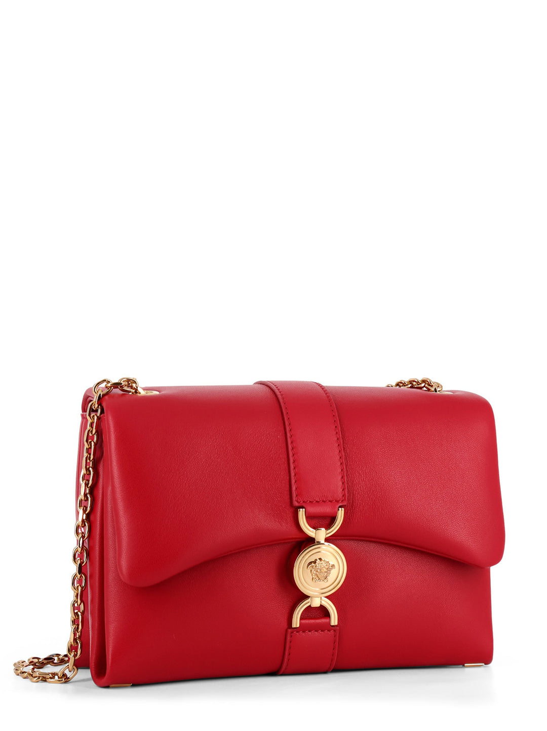 Leather shoulder bag with Medusa '95 detail