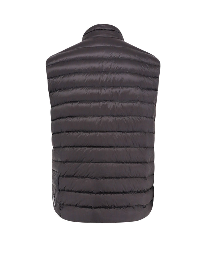 D. D. Shell sFondo con coulisse leeveless padded jacket