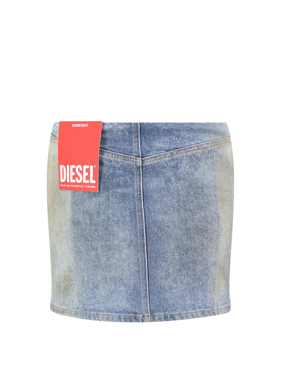 Denim mini skirt