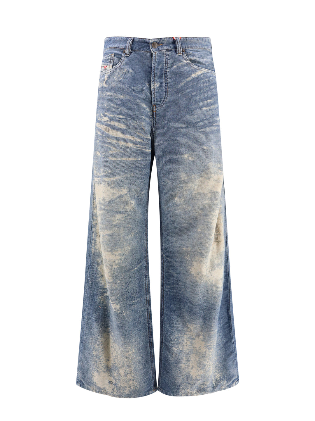 Distressed cotton Loose Fit Jeans