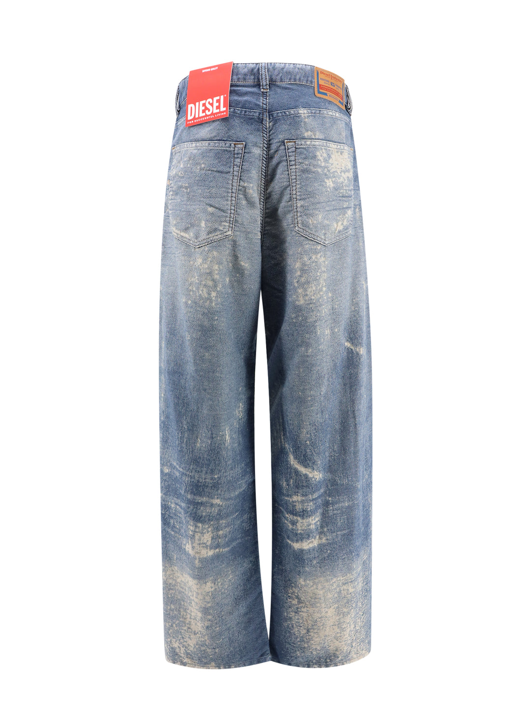 Distressed cotton Loose Fit Jeans