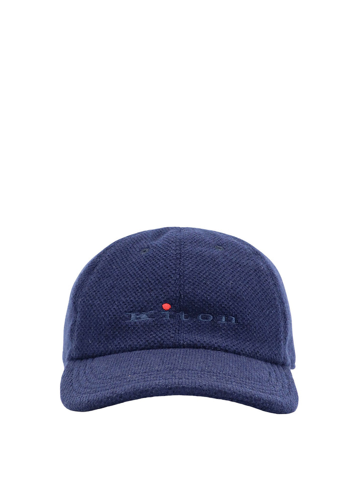 Cashmere hat with Logo