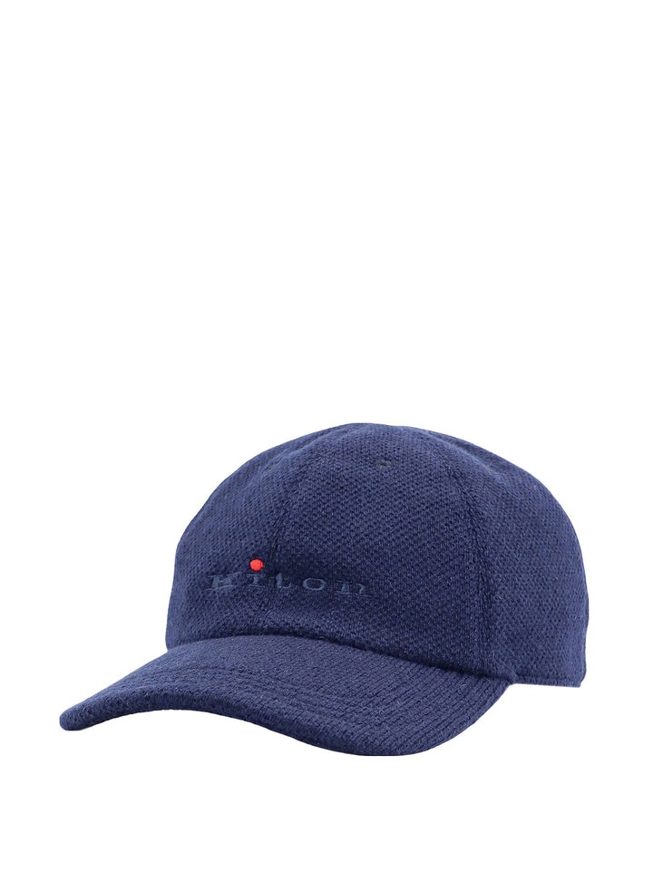 Cashmere hat with Logo