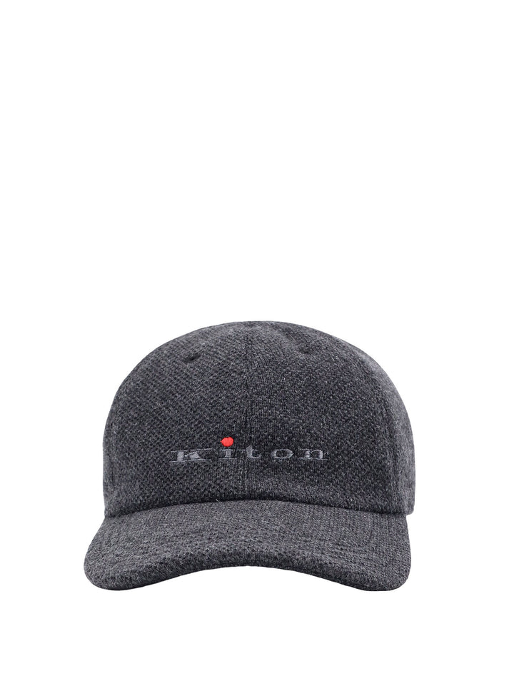 Cashmere hat with Logo