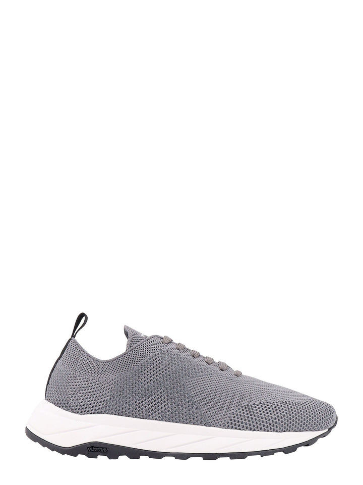 Perforated fabric sneakers