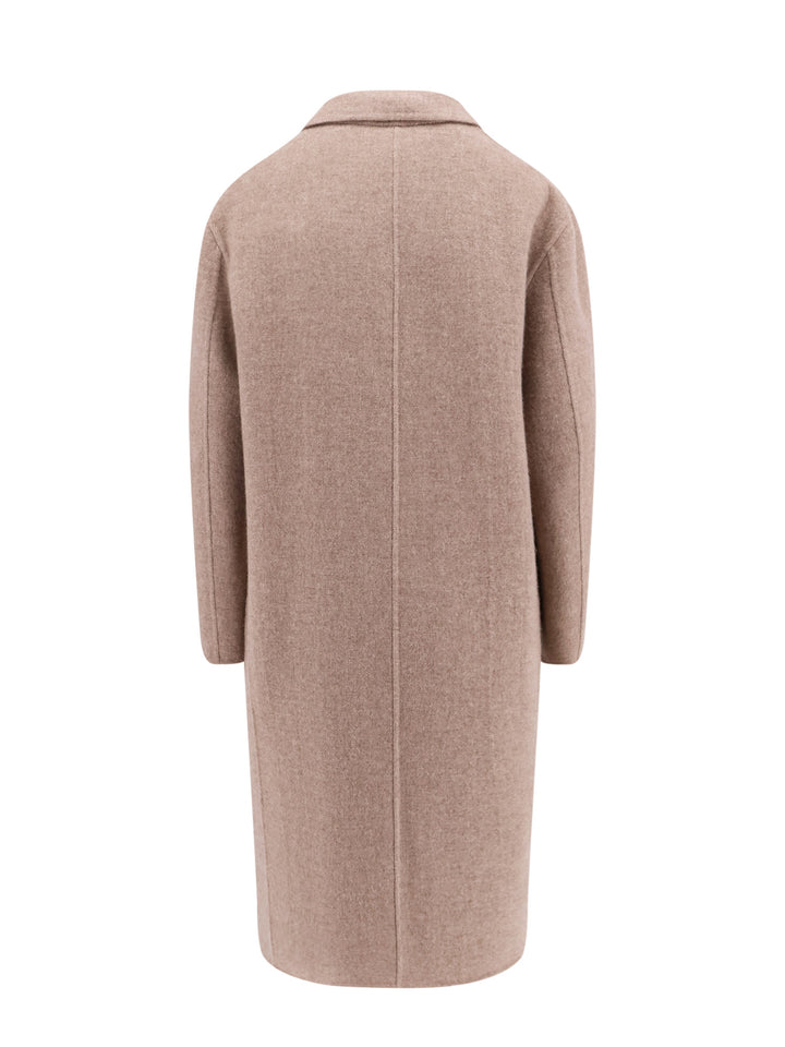 Unlined cashmere and silk coat