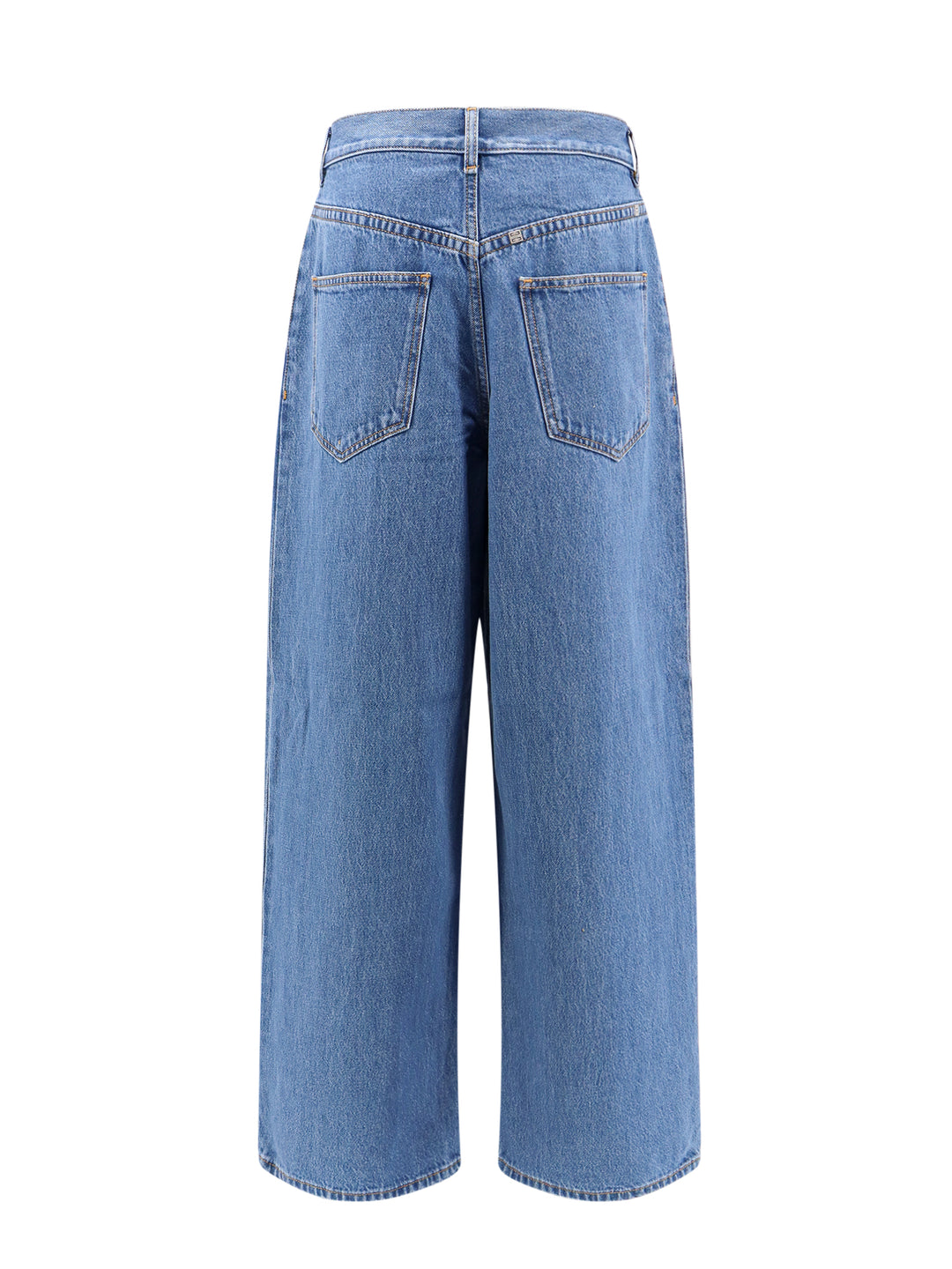 Cotton jeans with metal 4G detail