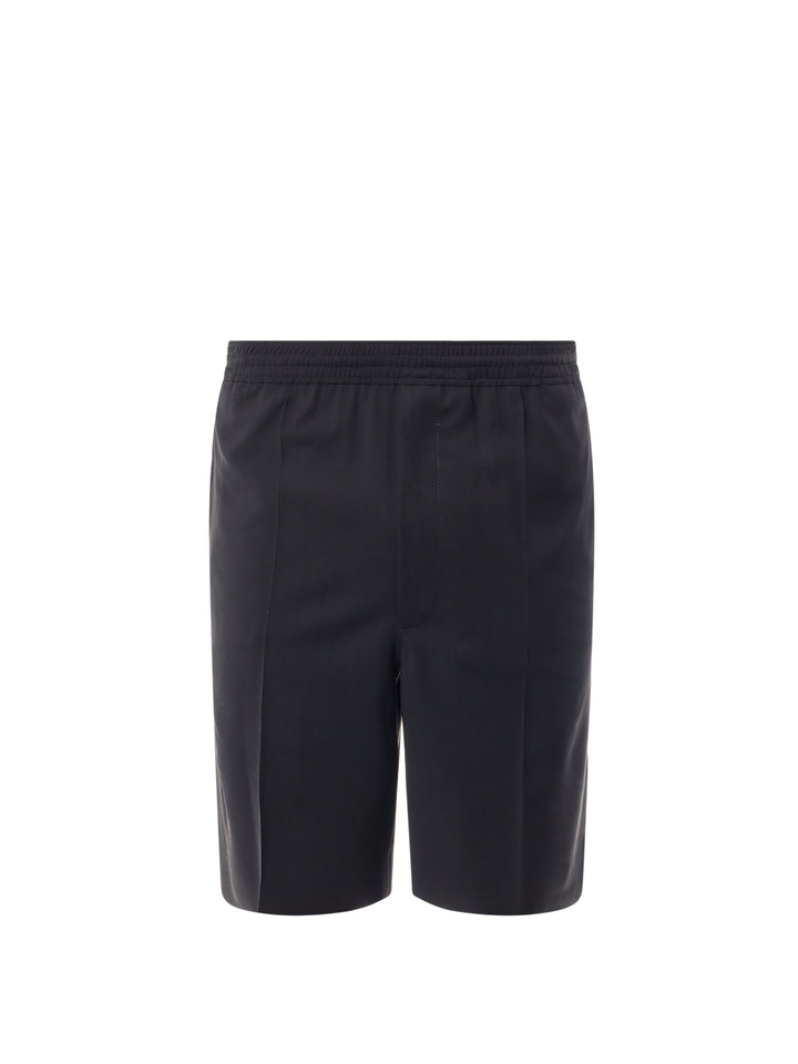 Virgin wool bermuda shorts