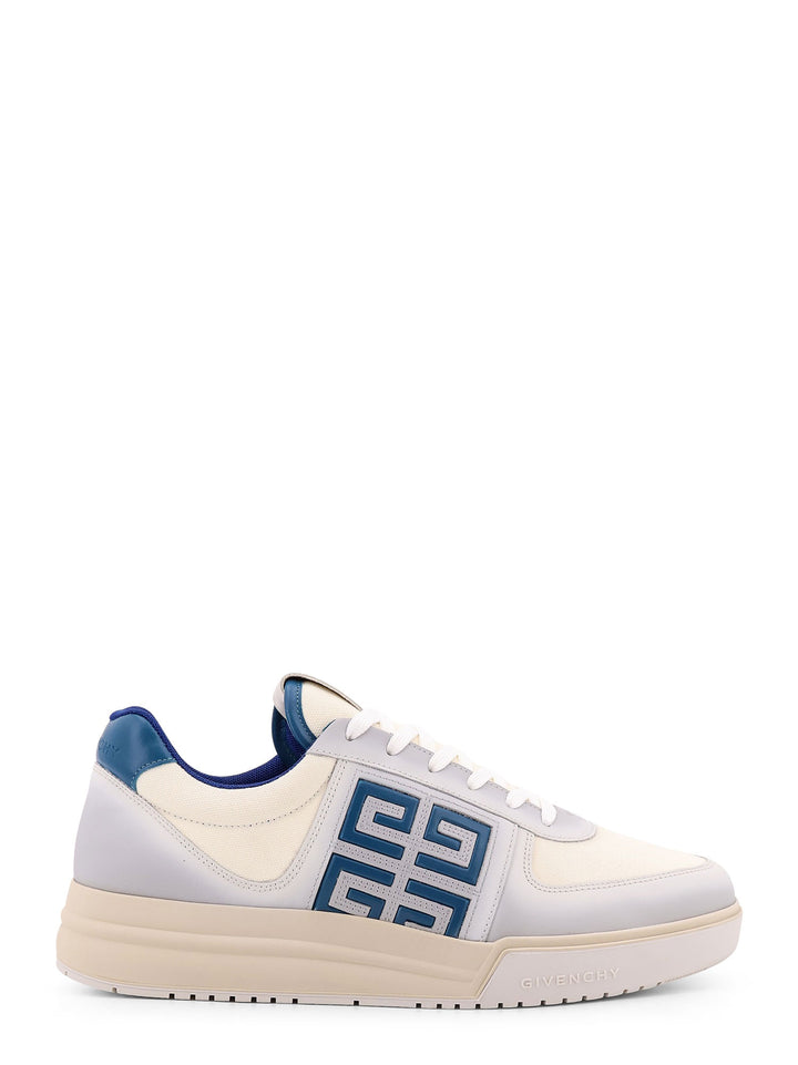 G4 Low-Top canvas and leather sneakers with iconic detail