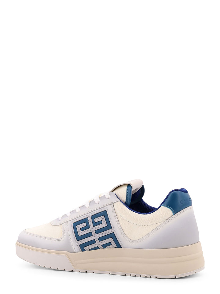 G4 Low-Top canvas and leather sneakers with iconic detail