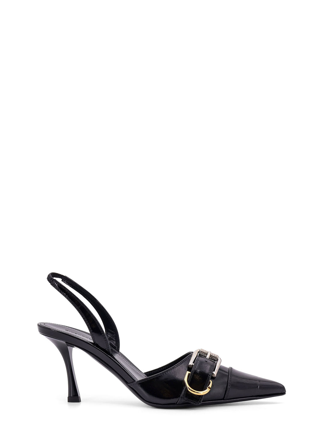 Voyou leather slingback