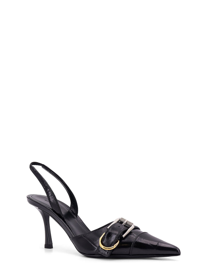 Voyou leather slingback