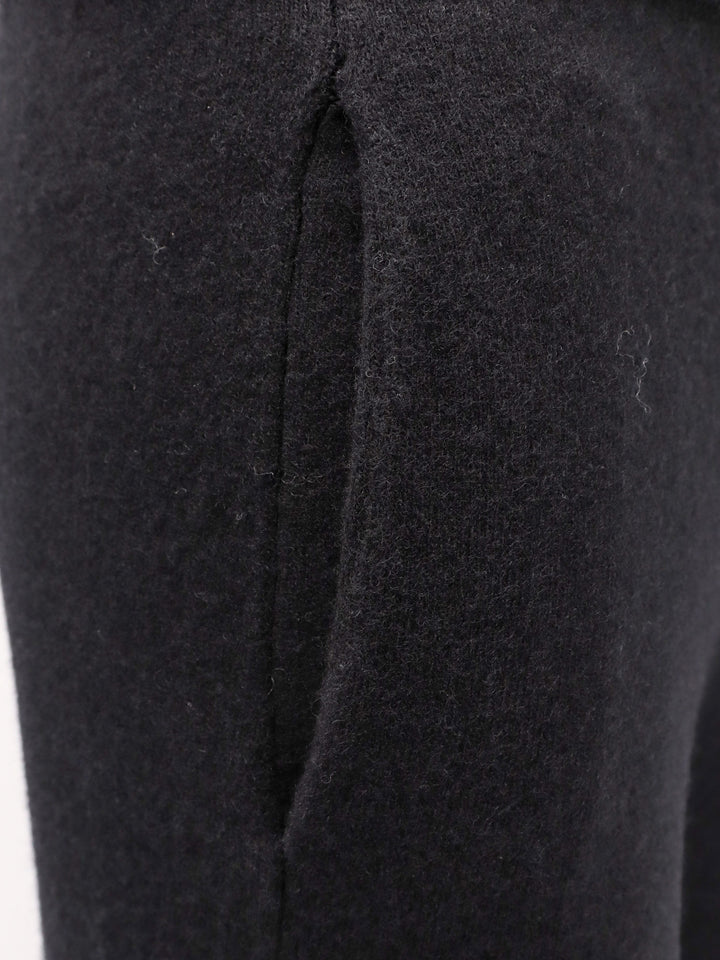 Virgin wool wide trouser