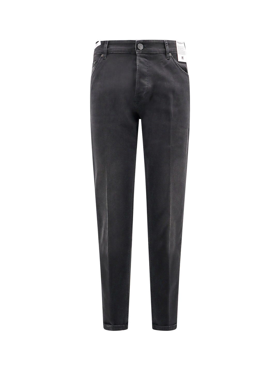 Cotton trouser with rippings detail