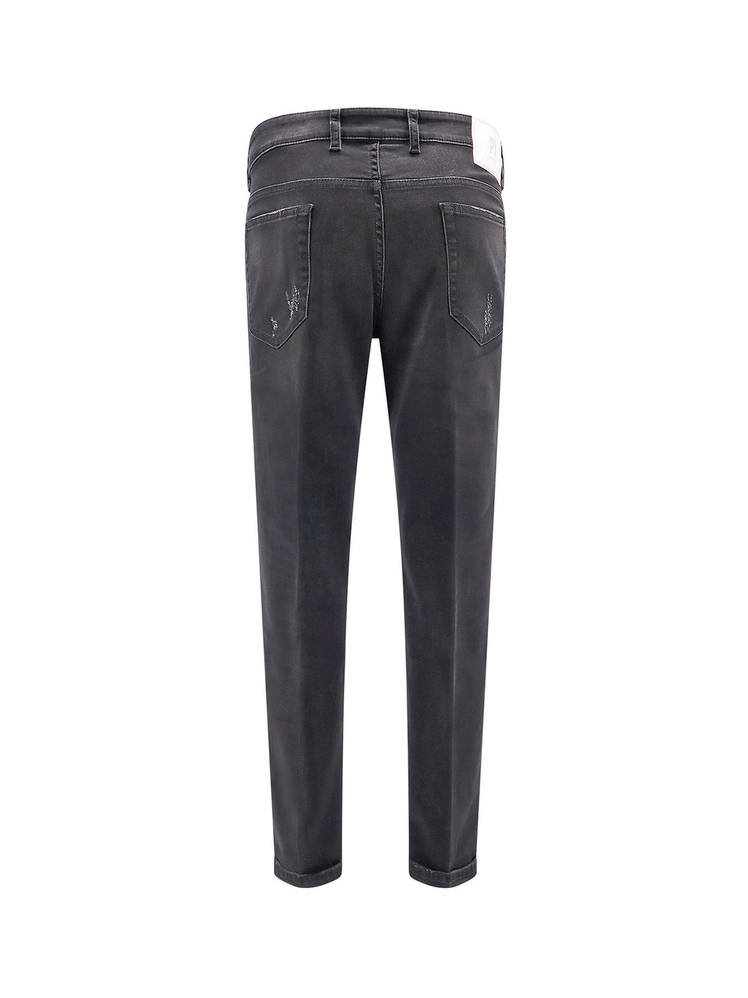 Cotton trouser with rippings detail