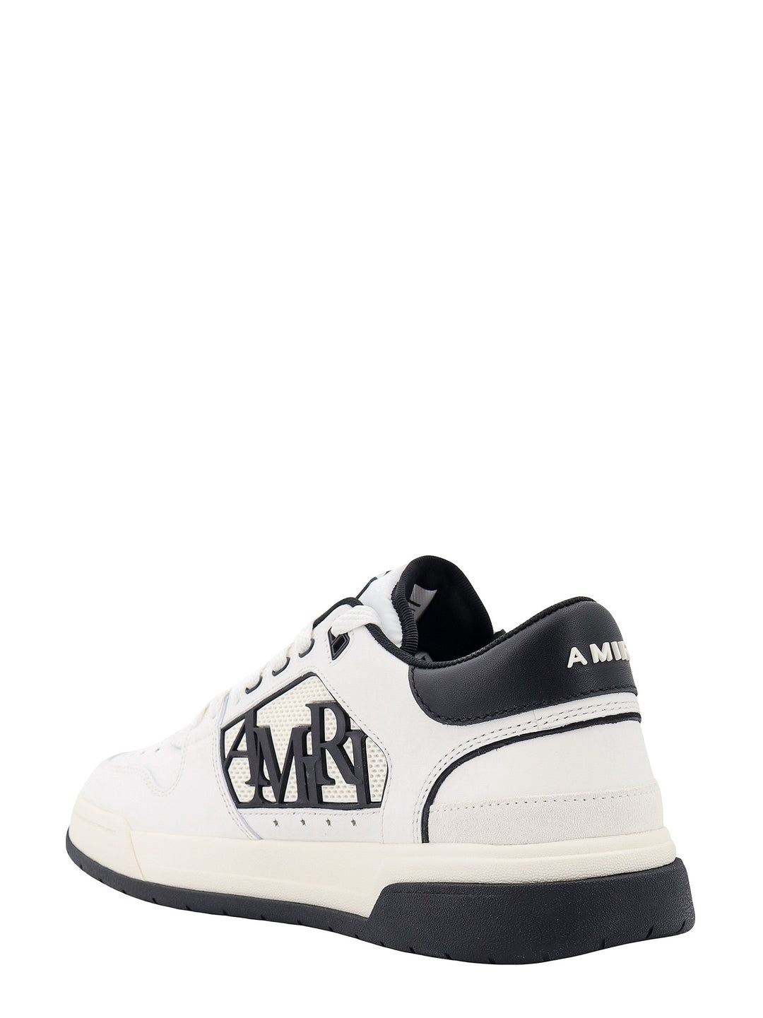 Leather sneakers with lateral logo