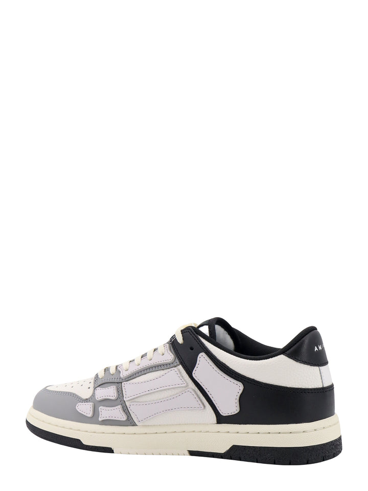 Leather sneakers with iconic Bones