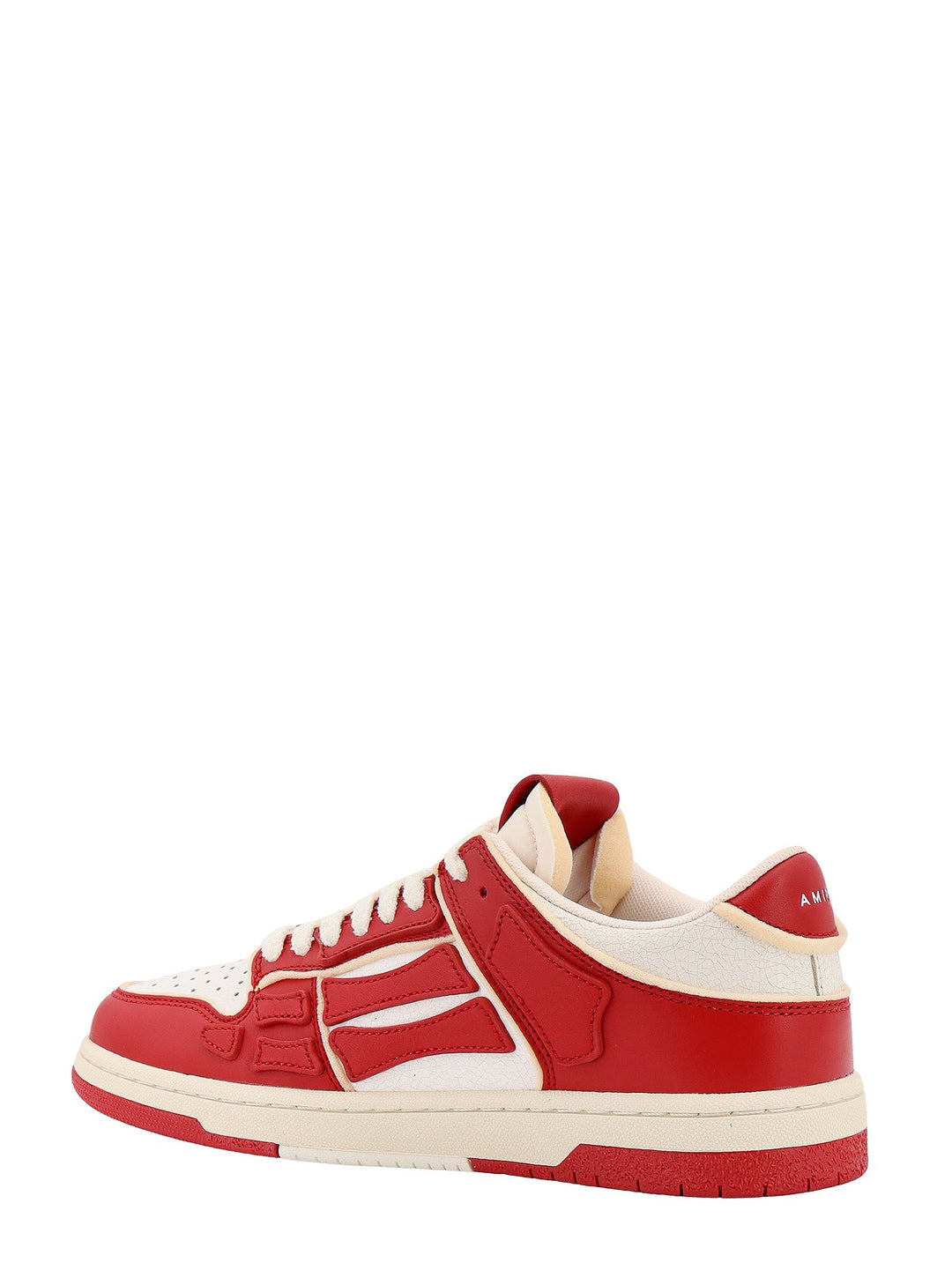 Leather sneakers with iconic Bones