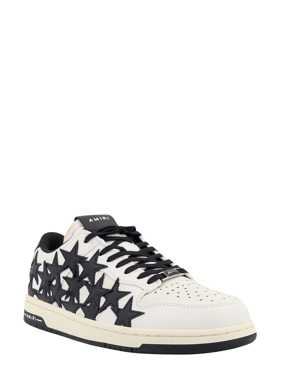 Leather sneakers with Stars detail