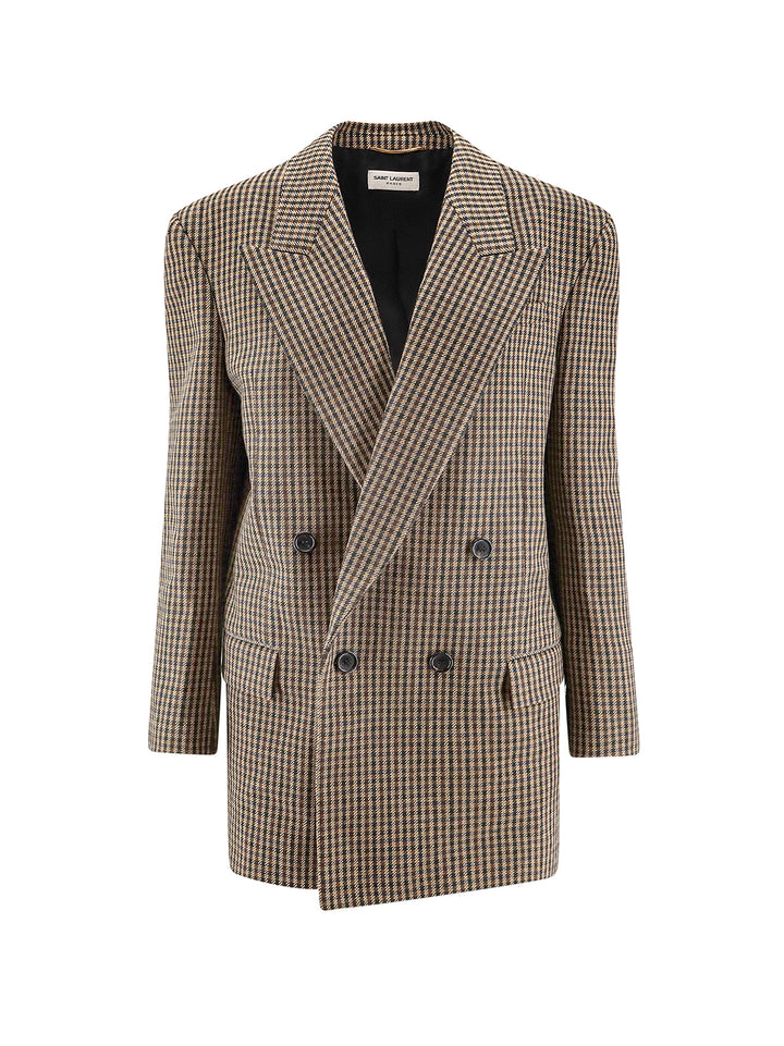 Oversize Madras Blazer