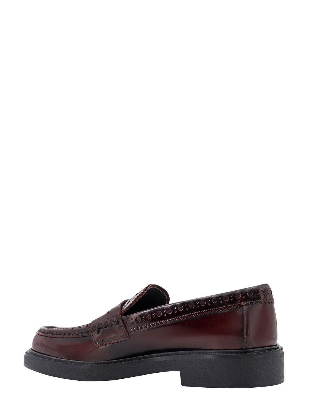 Patent leather loafer