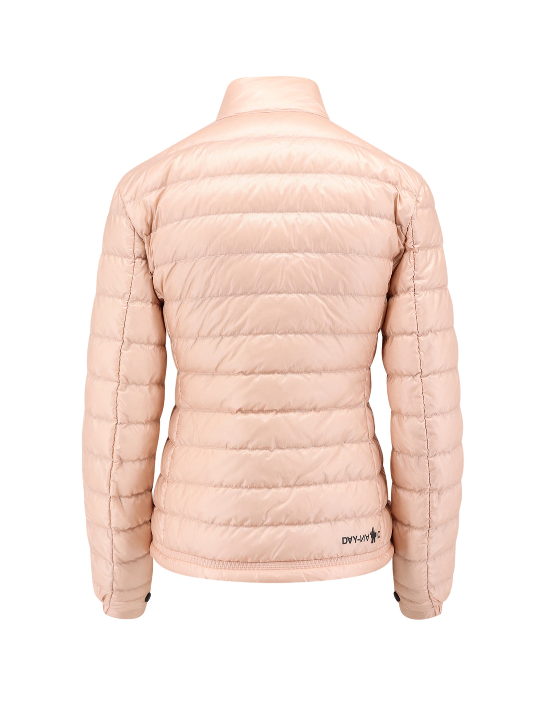 Padded and quilted nylon jacket