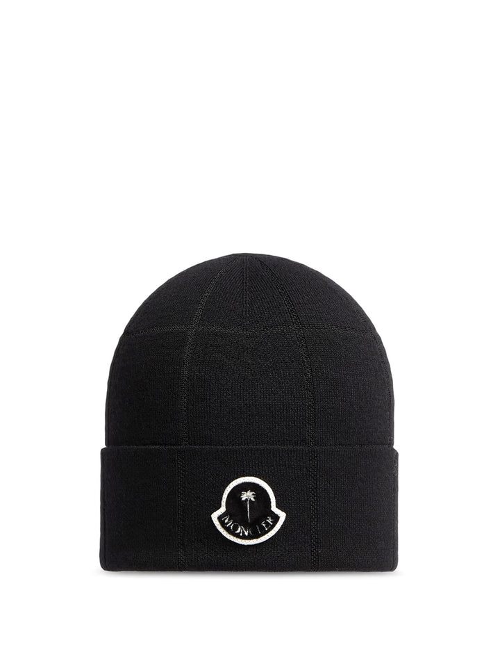 8 Moncler Palm Angels wool blend hat