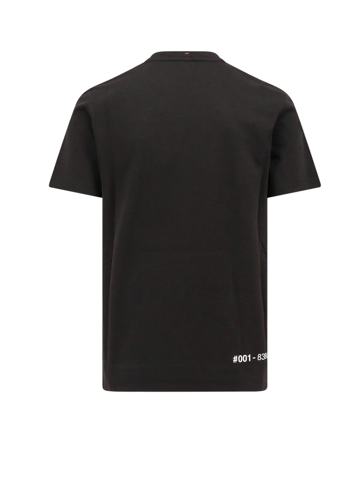 Cotton t-shirt with frontal logo print