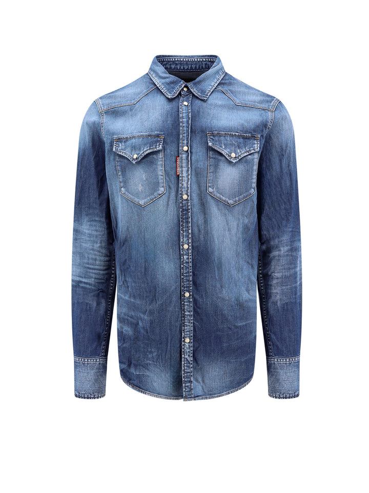 Denim western shirt