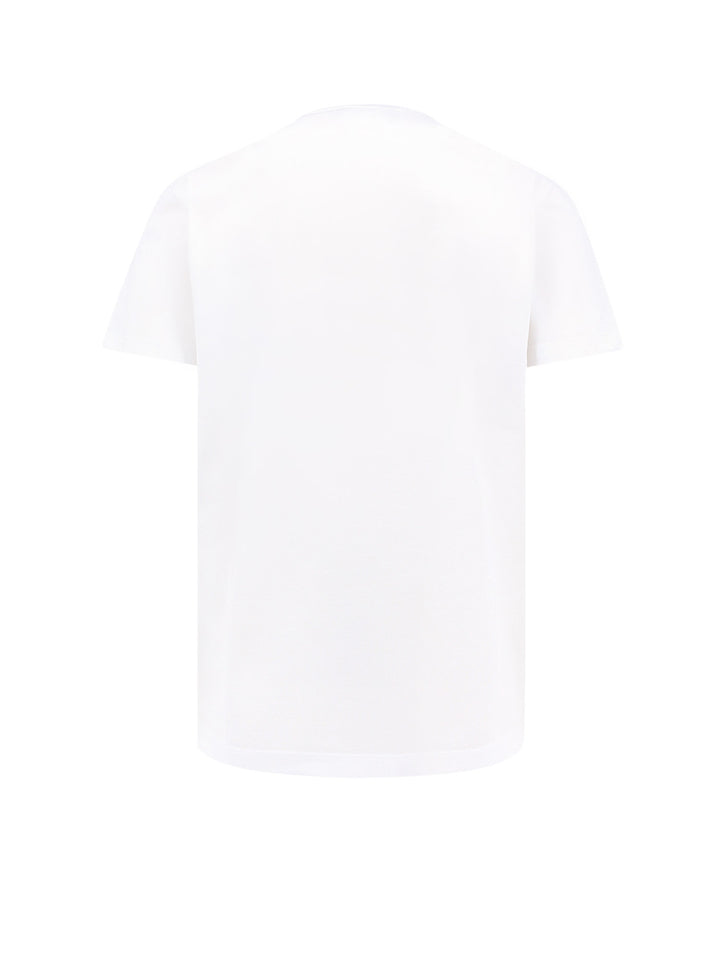 Cotton t-shirt with frontal logo